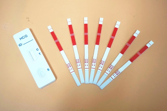 Bộ xét nghiệm chẩn đoán nhanh Cassette HCG Mang thai chính xác để tự kiểm tra tại nhà