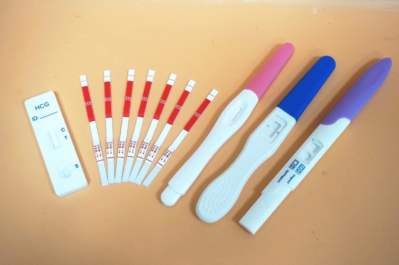 Bộ xét nghiệm chẩn đoán nhanh Cassette HCG Mang thai chính xác để tự kiểm tra tại nhà