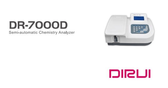 Máy phân tích hóa sinh Dirui 340nm Y tế Bán tự động