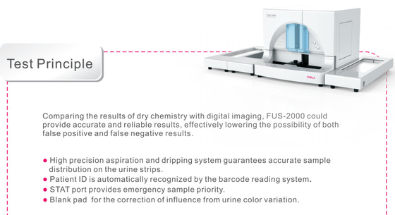 Máy phân tích cặn nước tiểu ODM tự động FUS-2000 Urinalysis Hybrid